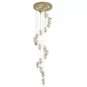 Đèn chùm thông tầng – sảnh phale thiết kế hiện đại DTT-147