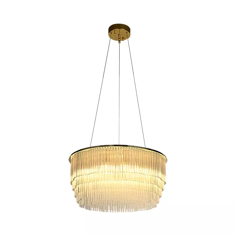 Đèn chùm thiết kế pha lê hiện đại dáng tròn DC-2455 - Hình ảnh 3