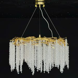 Đèn chùm thiết kế phale hiện đại dáng tròn hình lá DC-2464