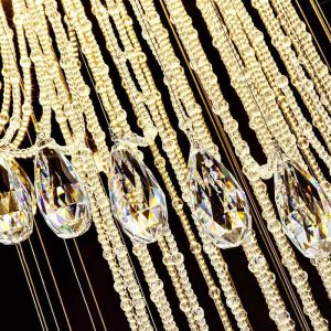 Đèn chùm thông tầng – sảnh phale thiết kế hiện đại DTT-145