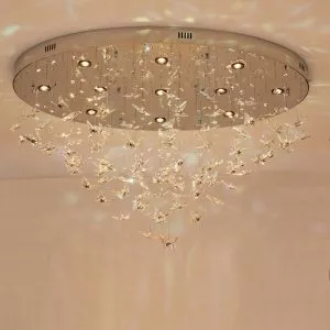 Đèn thả hồ điệp pha lê nghệ thuật DTK-12