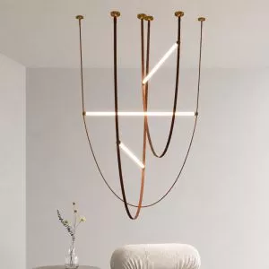 Đèn chùm hiện đại – thiết kế thanh LED nghệ thuật DC-311