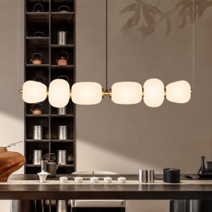Đèn thả bàn ăn hiện đại – thiết kế chao thủy tinh nghệ thuật SBA-75