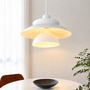 Đèn thả Decor – Thiết kế chao nón nhiều tầng TDC-349
