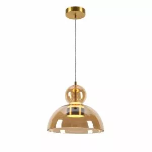 Đèn thả Decor – Thiết kế chao thủy tinh bán nguyệt TDC-364