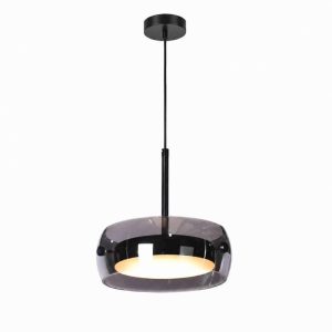 Đèn thả Decor – Thiết kế chao thủy tinh khói tối giản TDC-366