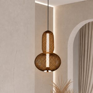 Đèn thả Decor – Thiết kế dáng hồ lô độc đáo TDC-354