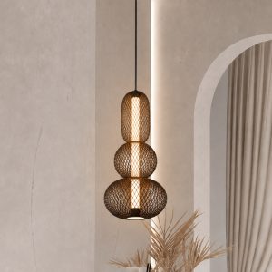 Đèn thả Decor – Thiết kế dáng hồ lô độc đáo TDC-354