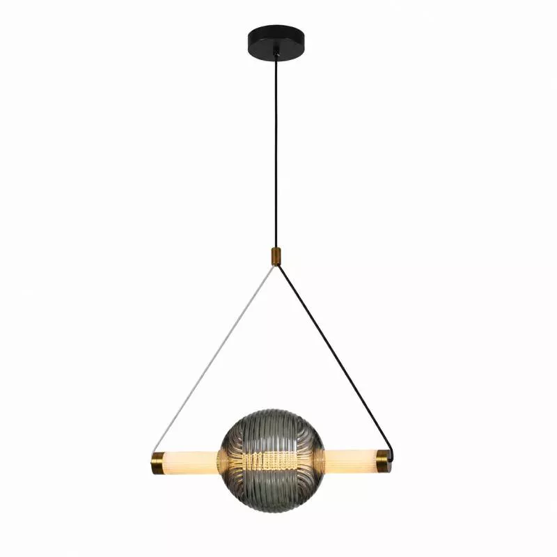 Đèn thả Decor – Thiết kế quả cầu phối thanh ngang TDC-369 - Hình ảnh 2