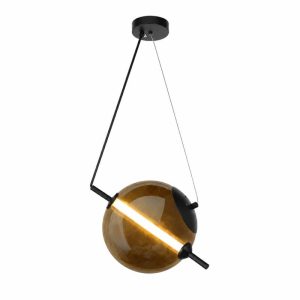 Đèn thả Decor – Thiết kế thủy tinh cầu xuyên tâm phá cách TDC-367