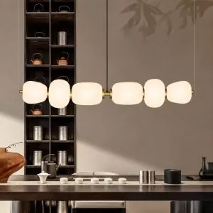 Đèn thả hiện đại thiết kế chao thủy tinh nghệ thuật DT-91