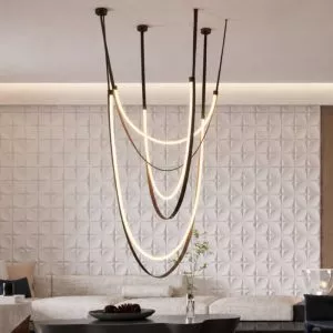 Đèn thả hiện đại thiết kế dây LED nghệ thuật DT-08