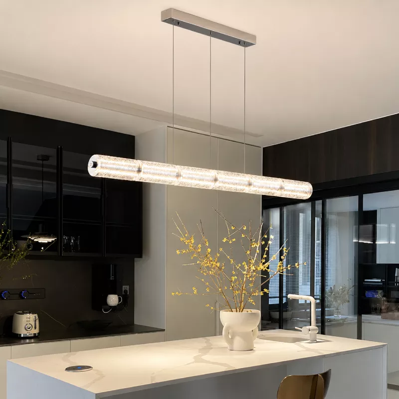Đèn thả hiện đại thiết kế ống thủy tinh nghệ thuật DT-90