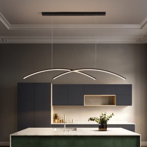Đèn thả hiện đại – thiết kế vòng cung tối giản DT-04