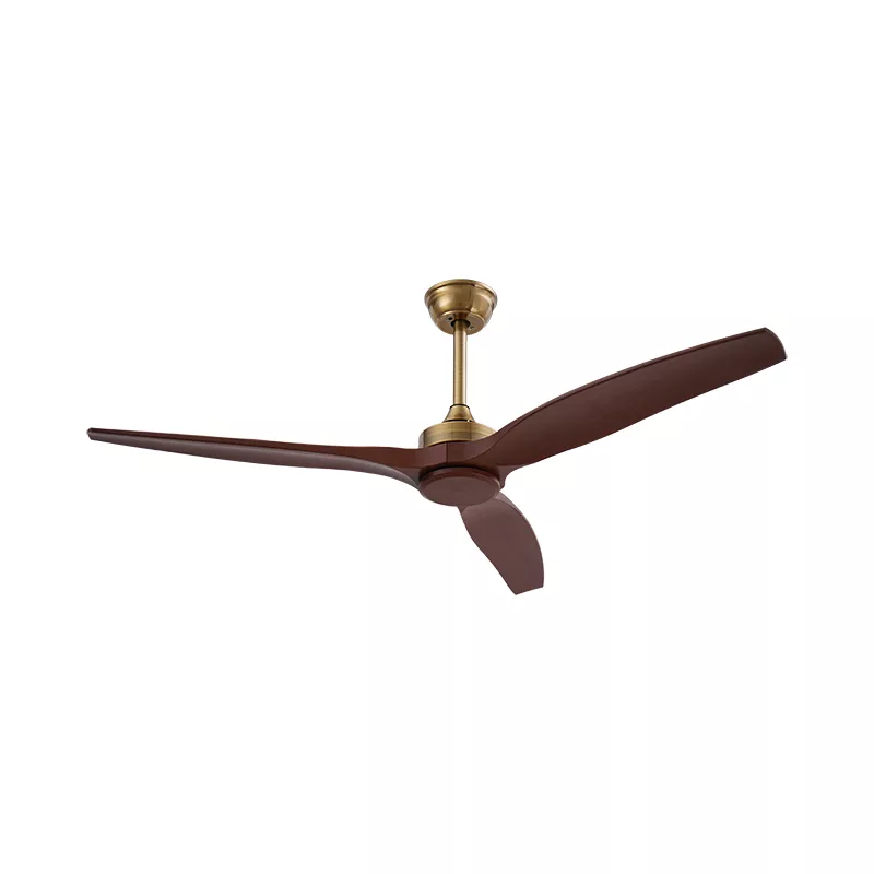 Quạt trần 3 cánh nhựa giả gỗ - Thiết kế hiện đại tối giản QT-32 - Hình ảnh 3