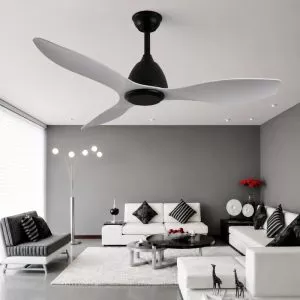 Quạt trần 3 cánh – thiết kế dáng cánh phi thuyền QT-38