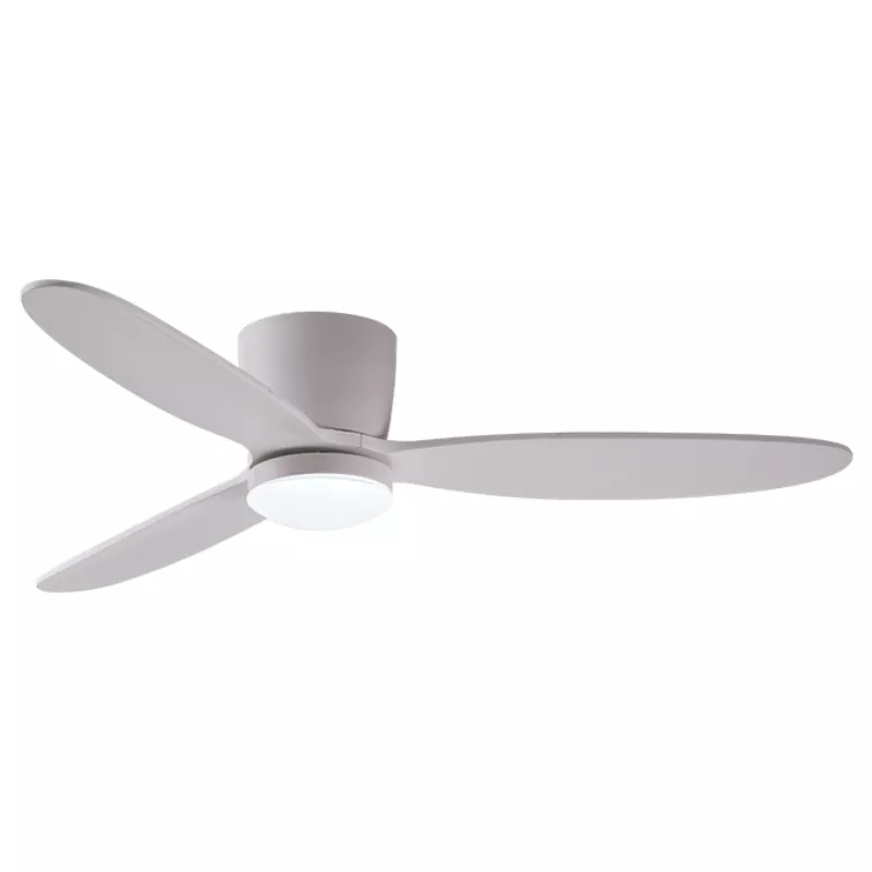 Quạt trần 3 cánh gỗ tự nhiên - Thiết kế sát trần hiện đại QT-31 - Hình ảnh 3