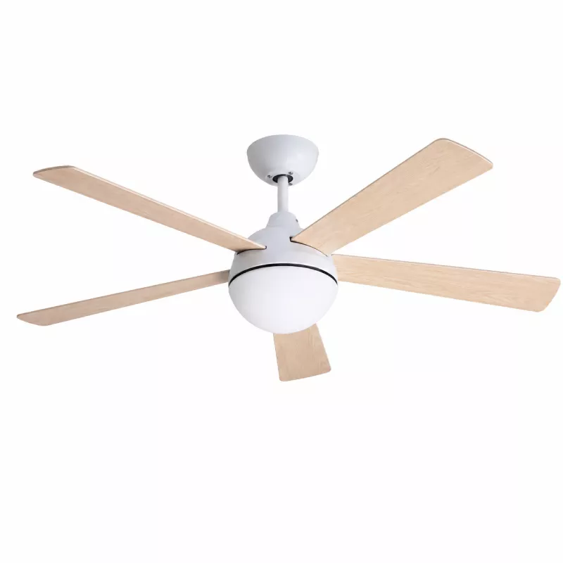 Quạt trần đèn thiết kế 5 cánh gỗ tối giản, hiện đại QT-239 - Hình ảnh 2