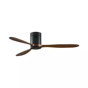 Quạt trần thiết kế 3 cánh gỗ tối giản, hiện đại QT-114