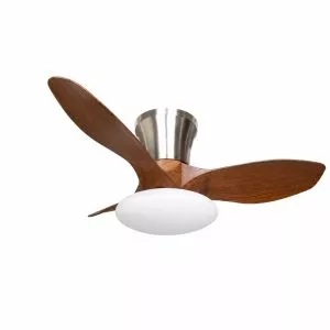 Quạt trần đèn thiết kế 3 cánh nhựa tối giản, hiện đại QT-207