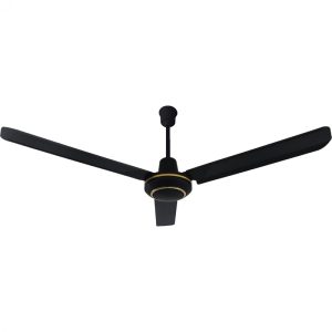 Quạt trần thiết kế 3 cánh sắt phối viền gold QT-56
