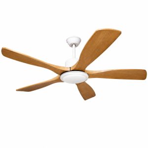 Quạt trần thiết kế 5 cánh gỗ phong cách cổ điển QT-221