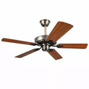 Quạt trần thiết kế 5 cánh gỗ phong cách cổ điển QT-233