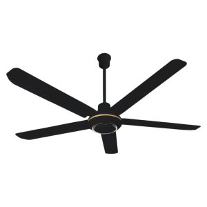 Quạt trần thiết kế 5 cánh sắt, phong cách hiện đại QT-55