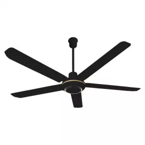 Quạt trần thiết kế 5 cánh sắt, phong cách hiện đại QT-55
