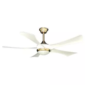 Quạt trần thiết kế 5 cánh trắng, phong cách hiện đại QT-75