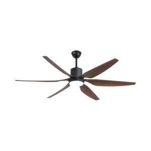 Quạt trần thiết kế 6 cánh lớn, tích hợp đèn Led cao cấp QT-47