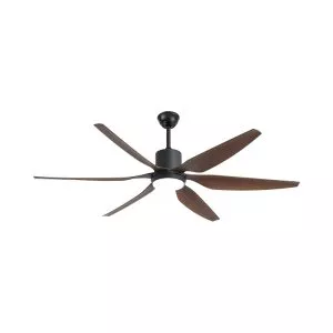 Quạt trần thiết kế 6 cánh lớn, tích hợp đèn Led cao cấp QT-47