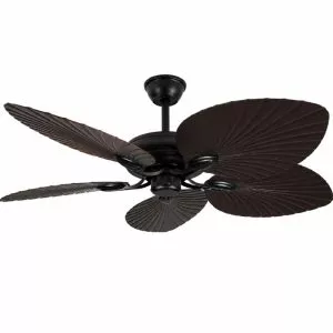 Quạt trần 5 cánh thiết kế hình lá phong cách cổ điển QT-259