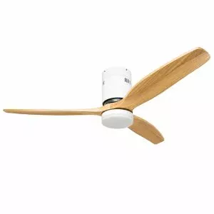 Quạt trần đèn thiết kế 3 cánh nhựa tối giản, hiện đại QT-290