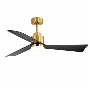 Quạt trần đèn thiết kế 3 cánh nhựa tối giản, hiện đại QT-247
