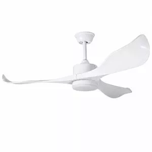 Quạt trần đèn thiết kế 3 cánh nhựa tối giản, hiện đại QT-253