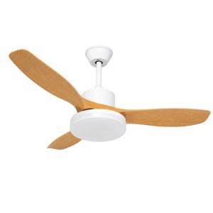 Quạt trần đèn thiết kế 3 cánh nhựa tối giản, hiện đại QT-276
