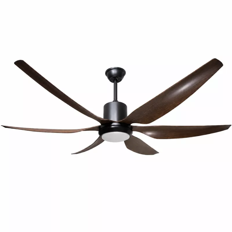 Quạt trần đèn thiết kế 6 cánh nhựa tối giản, hiện đại QT-262 - Hình ảnh 2