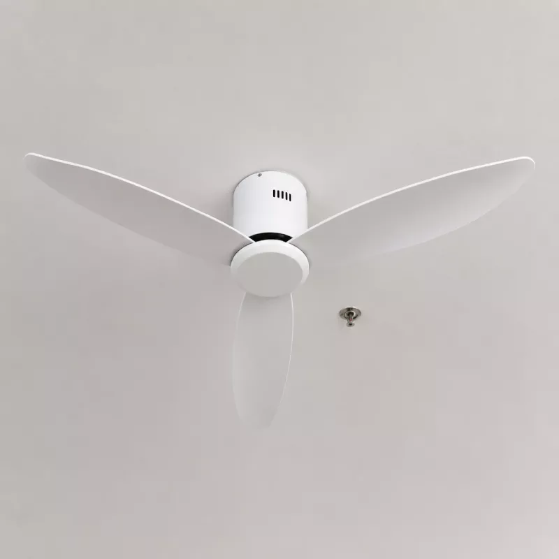 Quạt trần thiết kế 3 cánh nhựa màu trắng tối giản, hiện đại QT-287 - Hình ảnh 3