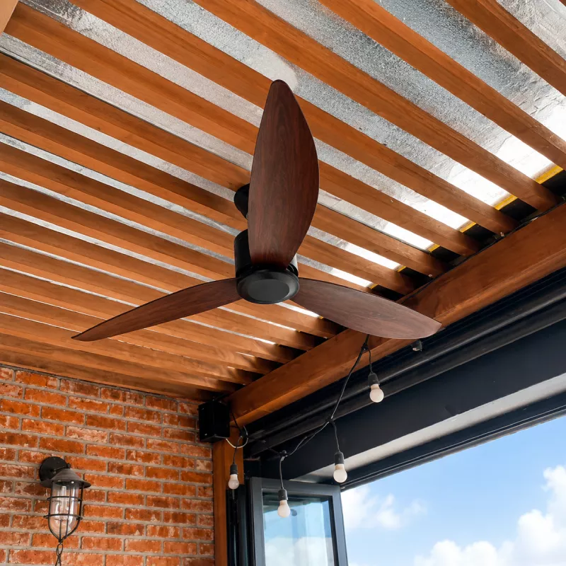 Quạt trần thiết kế 3 cánh nhựa tối giản, hiện đại QT-270 - Hình ảnh 5