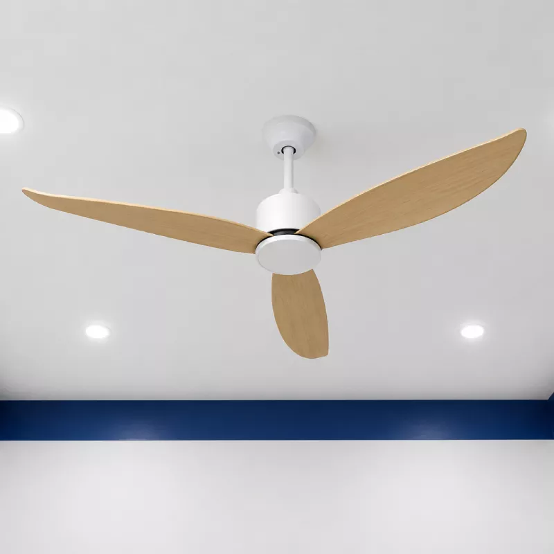 Quạt trần thiết kế 3 cánh nhựa tối giản, hiện đại QT-272 - Hình ảnh 4